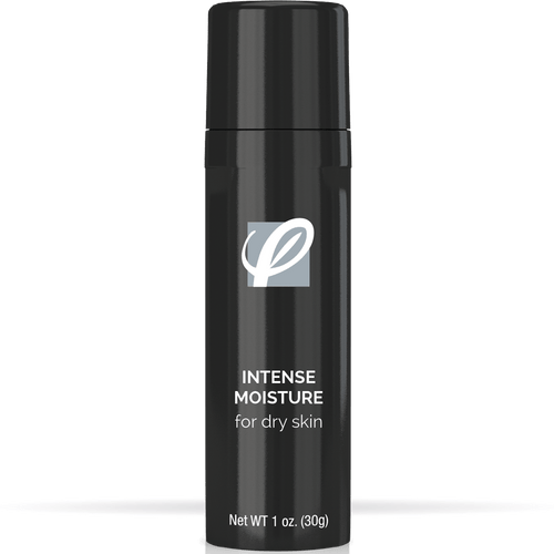 bottle of private labeled Men's Intense Moisture with white background
