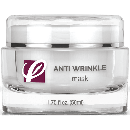bottle of private labeled Anti-Wrinkle Mask with white background