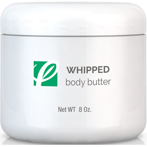 bottle of private labeled Whipped Body Butter with white background