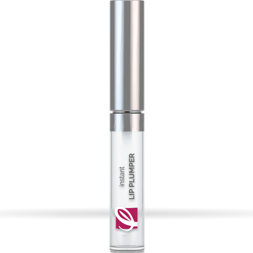 bottle of private labeled Instant Lip Plumper (wand) with white background